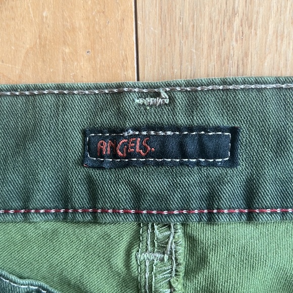 Beautiful mossy green, excellent condition, European sz40-30”waist,stretch denim - Picture 3 of 9